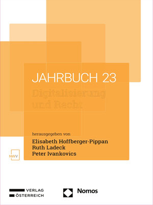 cover image of Digitalisierung und Recht